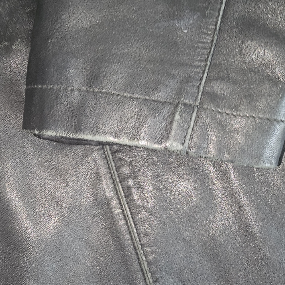 Knightsbridge Leather Jacket Vintage Worn Condition - Picture 6 of 8